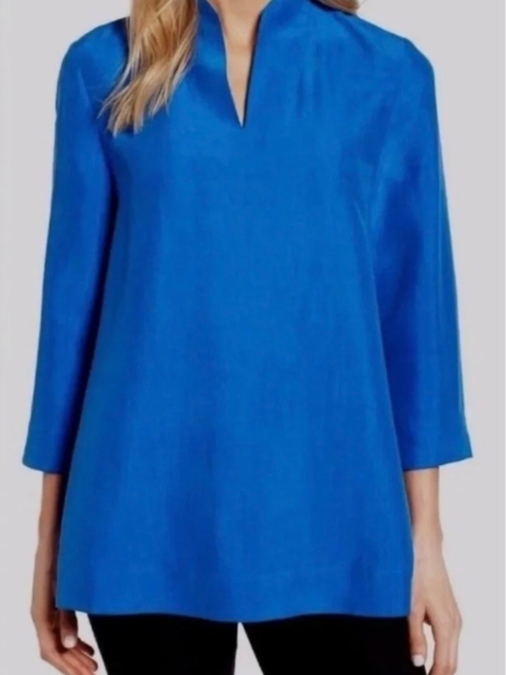 Eileen Fisher silk tunic Large